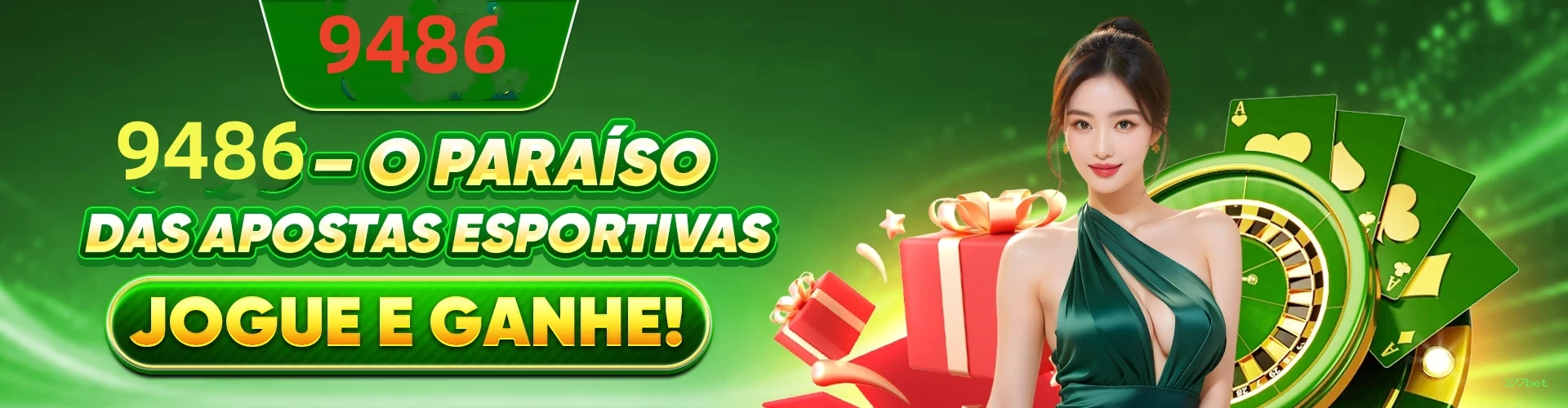 Imagem promocional do login da 377bet