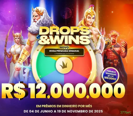 Imagem promocional dos ganhos da 377bet